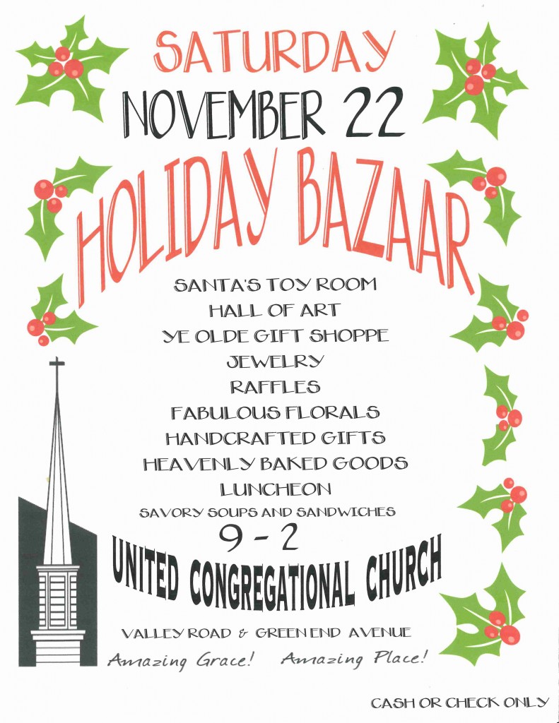 bazaar flyer